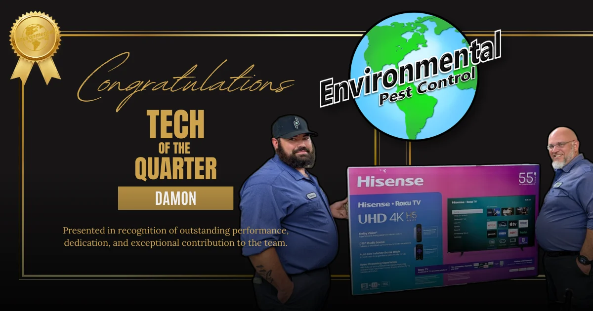 Huge Shoutout to our Tech of the Quarter: DAMON!